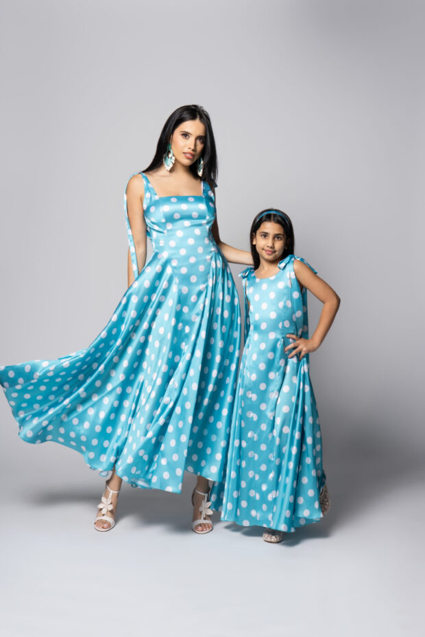 Bubble dot Dress Kids